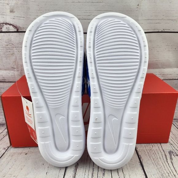 *SALE New Nike Victori One Red White Blue Slides - Picture 7 of 12